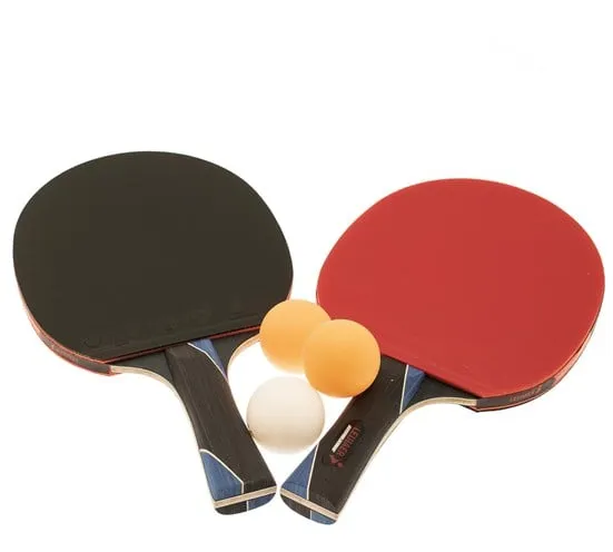 Nordic Games Table Tennis Racket PRO 2 rackets and 3 balls