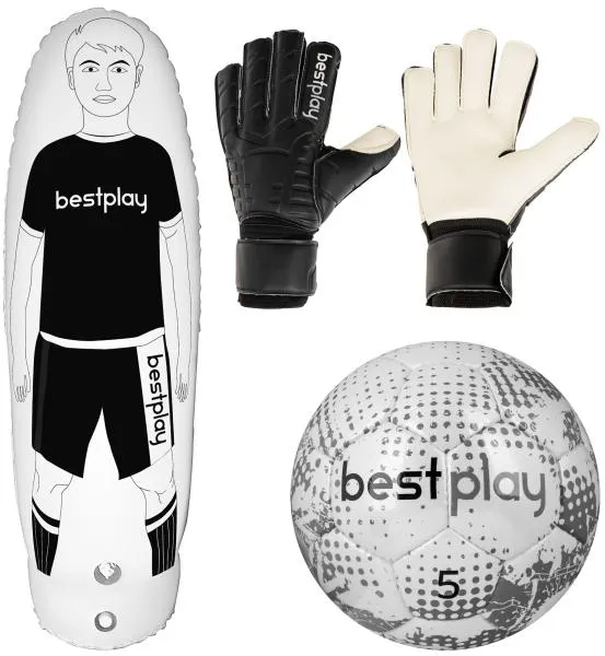 Bestplay Goalkeeper Glove Child + Football + Airdummy